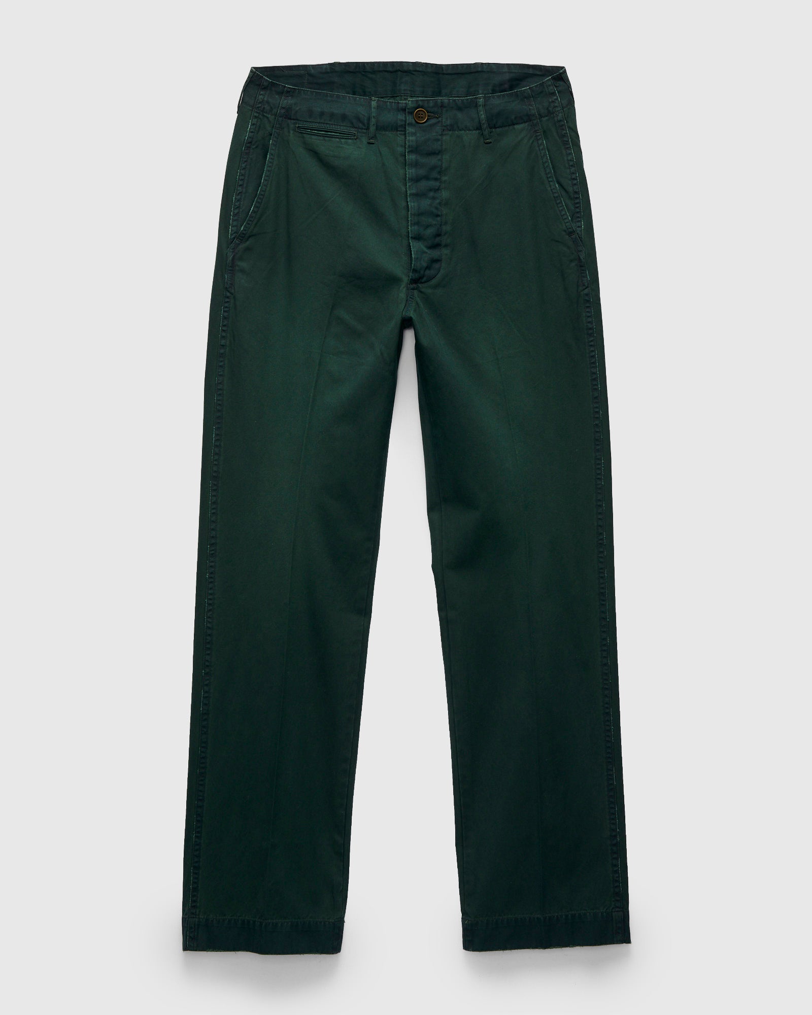 Overdye Chino Pants in Indigo Green – Blue Owl Workshop