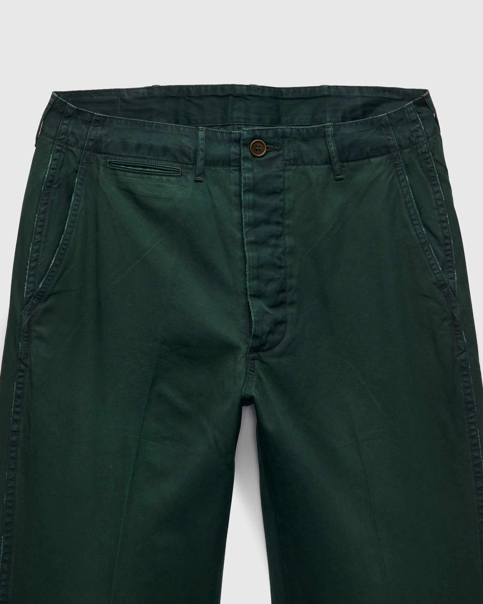 Overdye Chino Pants in Indigo Green – Blue Owl Workshop