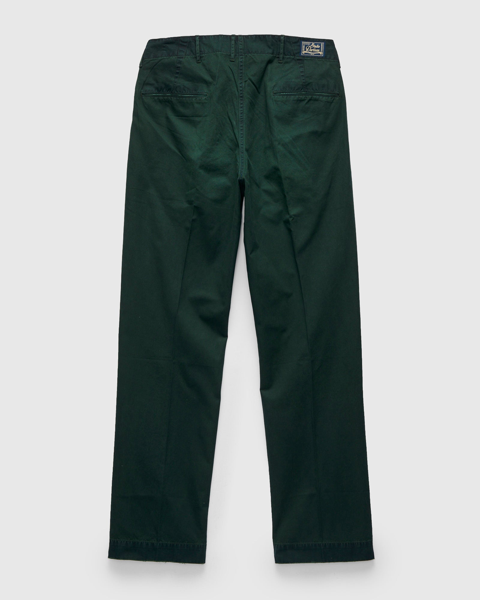 Overdye Chino Pants in Indigo Green – Blue Owl Workshop