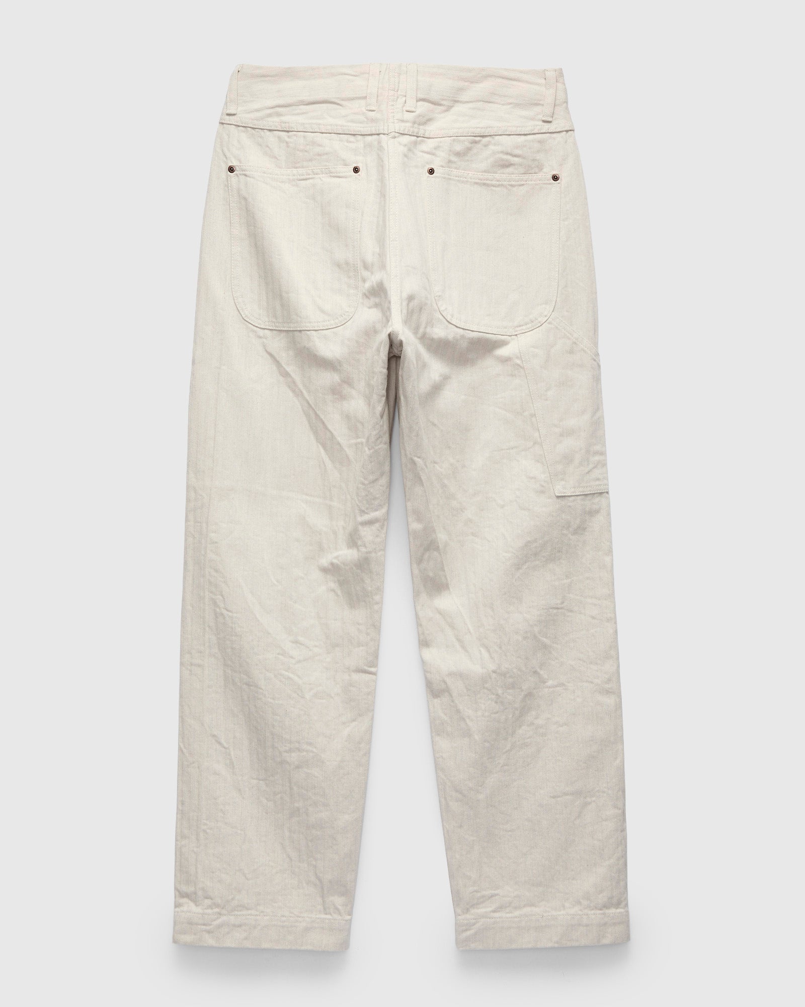 OR-1136 Painter Pants in Ivory – Blue Owl Workshop