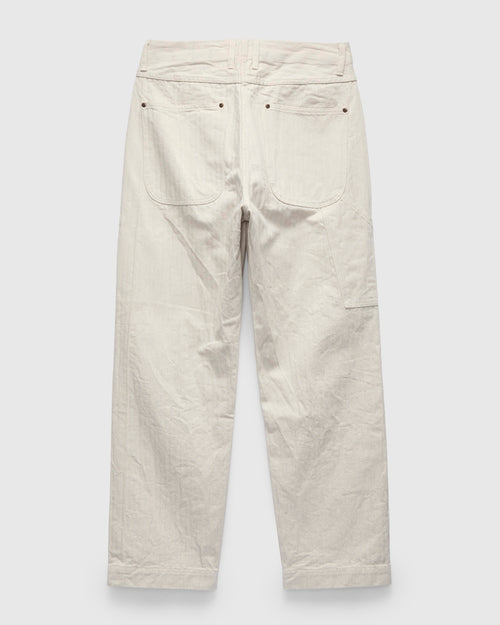 OR-1136 Painter Pants in Ivory