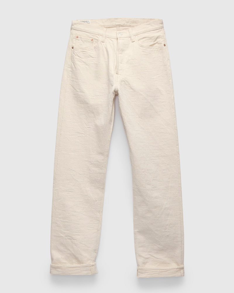 SD-1001EW "Ecru White GL3" 15oz Slub Selvedge Denim - Regular Straight Fit