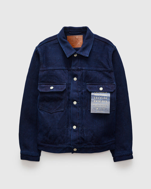 "Kasezome" 14oz Sashiko Selvedge Type-2 Jacket