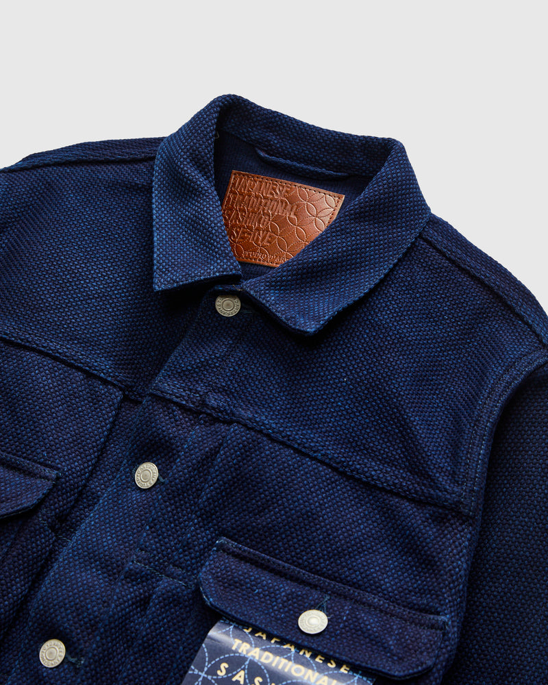 "Kasezome" 14oz Sashiko Selvedge Type-2 Jacket