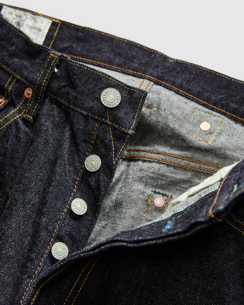 SD102CBW "Cinch Back" 15oz Slub Selvedge Denim - Loose Straight Fit