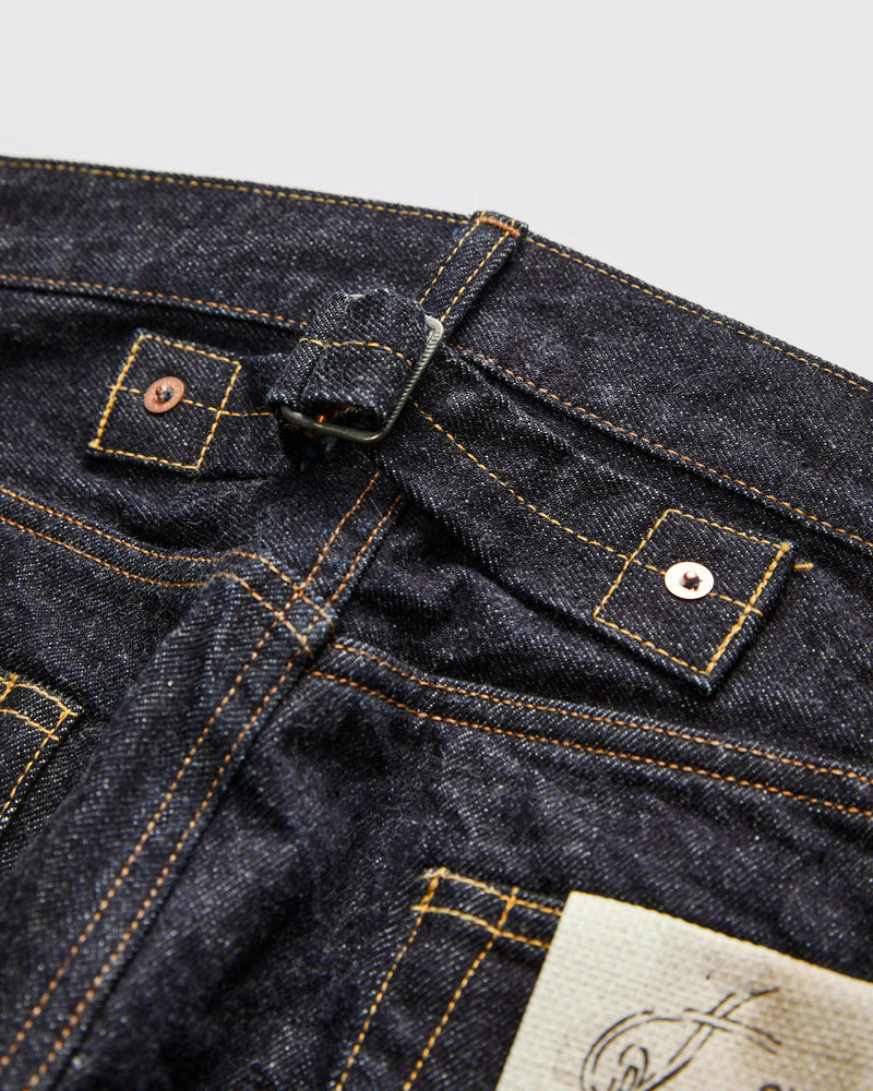 SD102CBW "Cinch Back" 15oz Slub Selvedge Denim - Loose Straight Fit