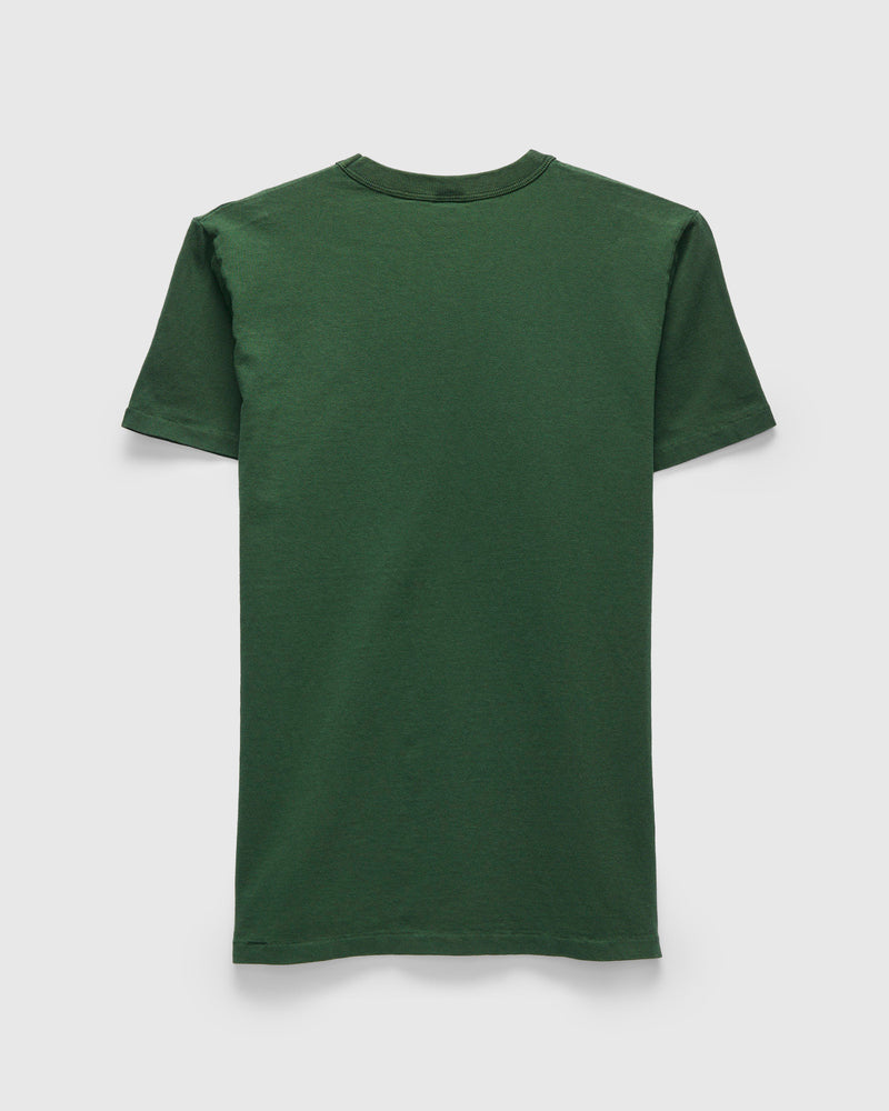 Pigment Dyed Pocket Tee in Fatigue Green
