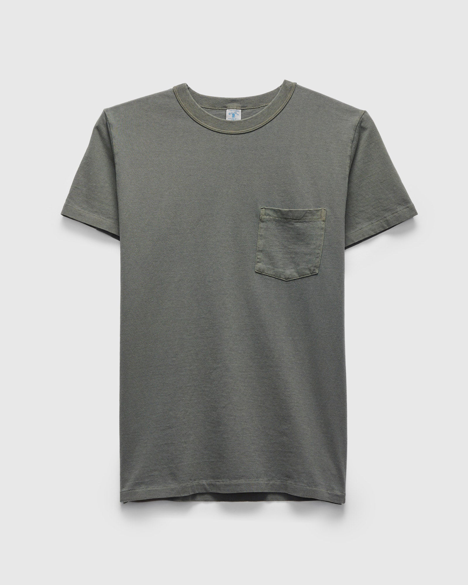 Pigment Dyed Pocket Tee in Gunmetal – Blue Owl Workshop