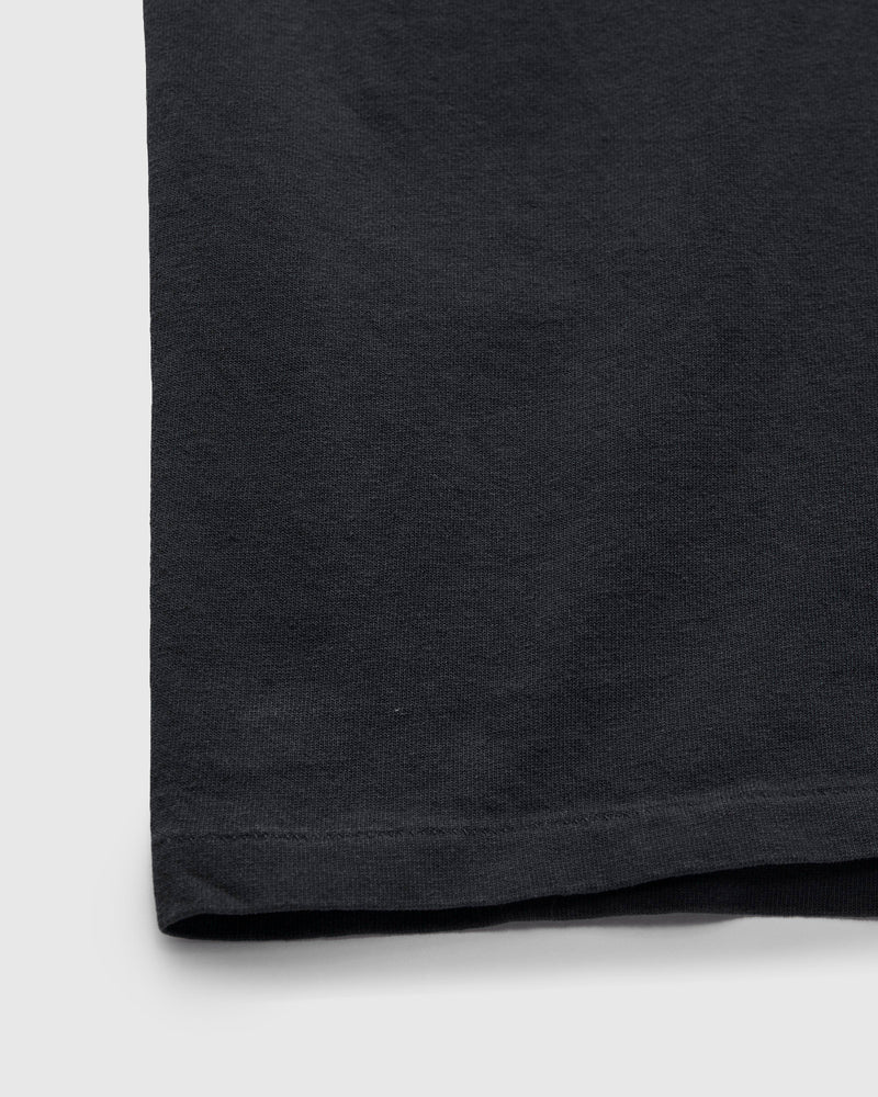 Pigment Dyed Pocket Tee in Black