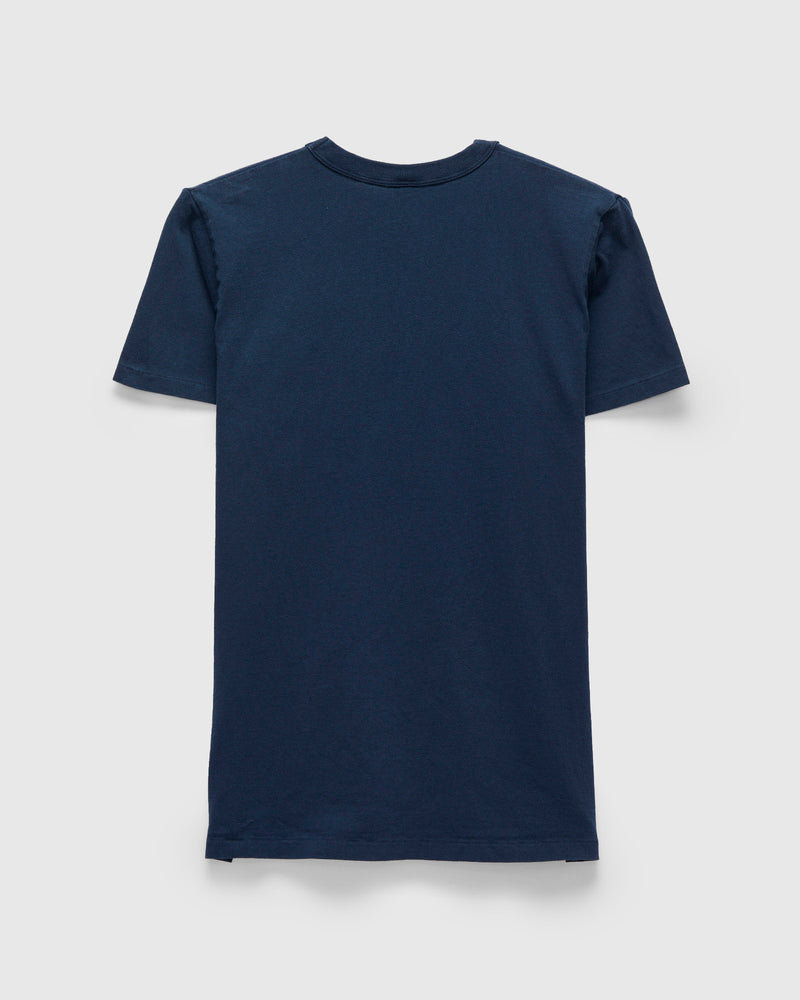 Pigment Dyed Pocket Tee in Navy