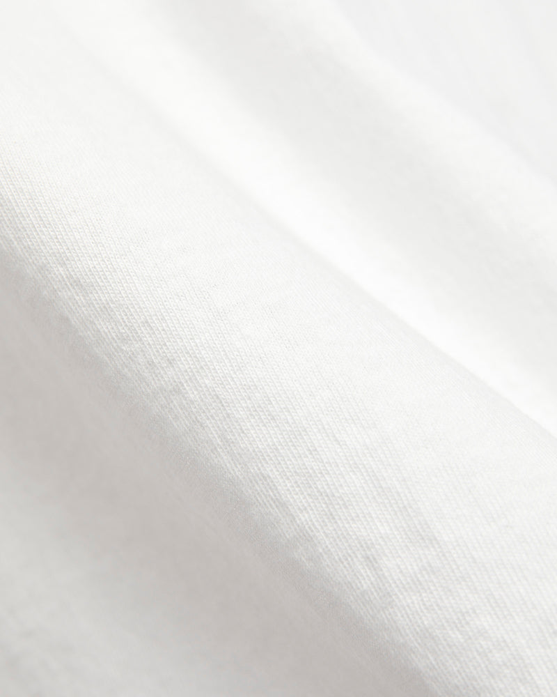 Pigment Dyed Pocket Tee in Off-White