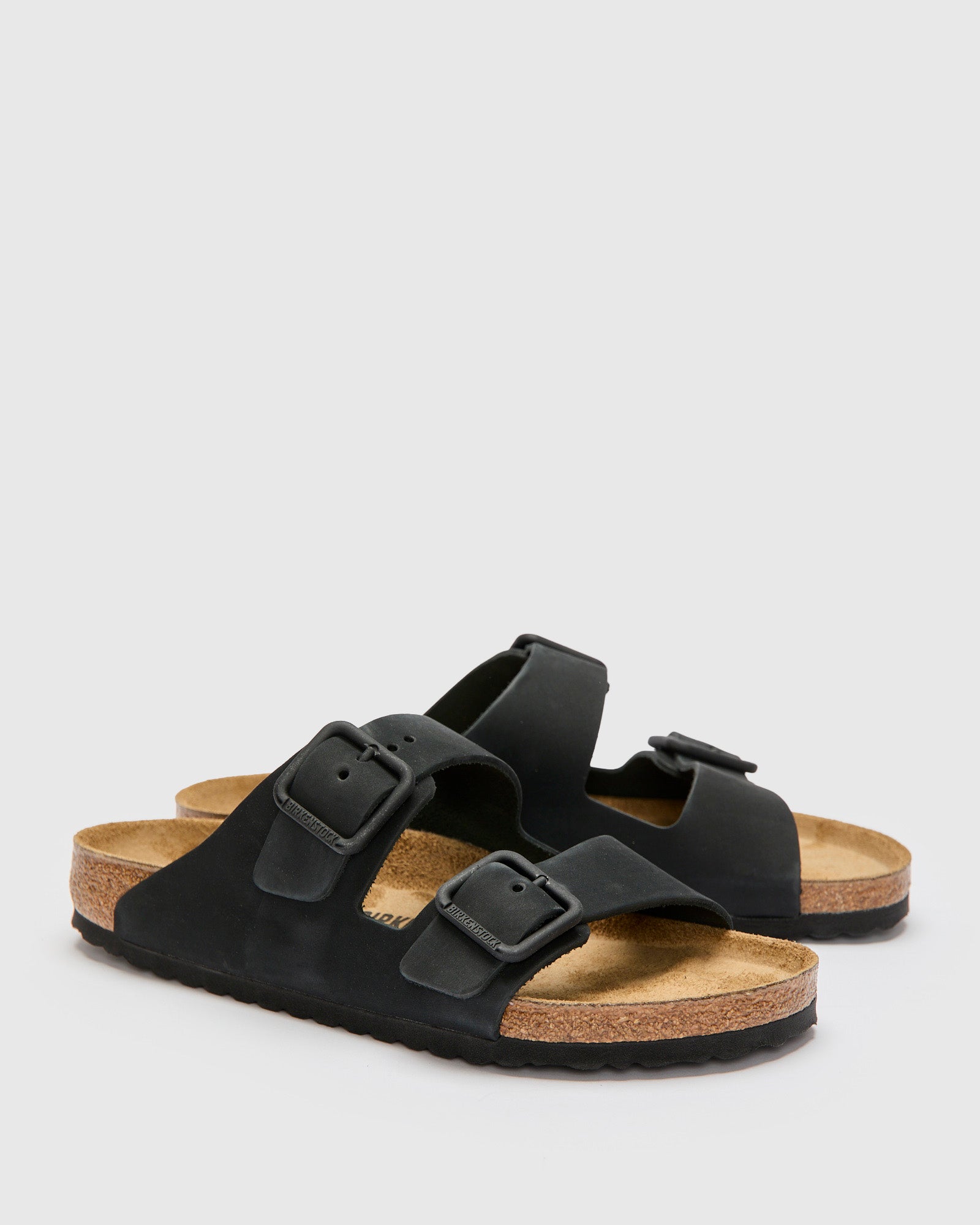Arizona Wire Buckle Sandal in Black Nubuck – Blue Owl Workshop