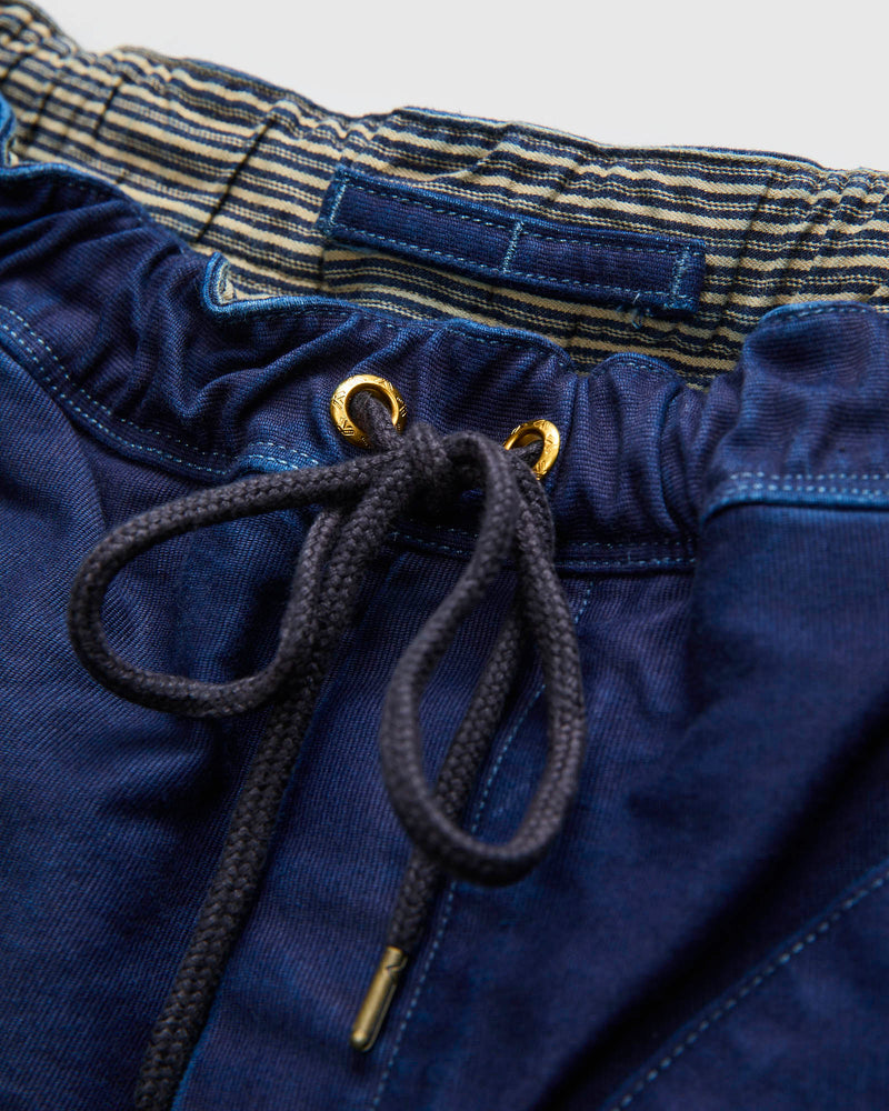 Deck Short in Indigo Jungle Cord