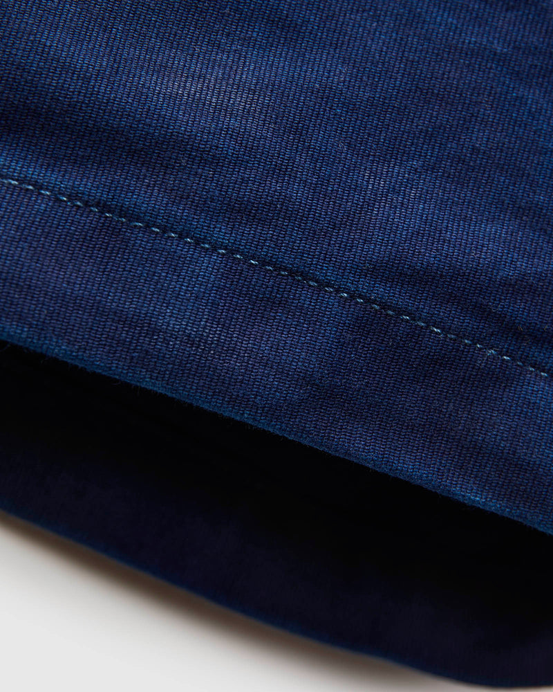 Deck Short in Indigo Jungle Cord