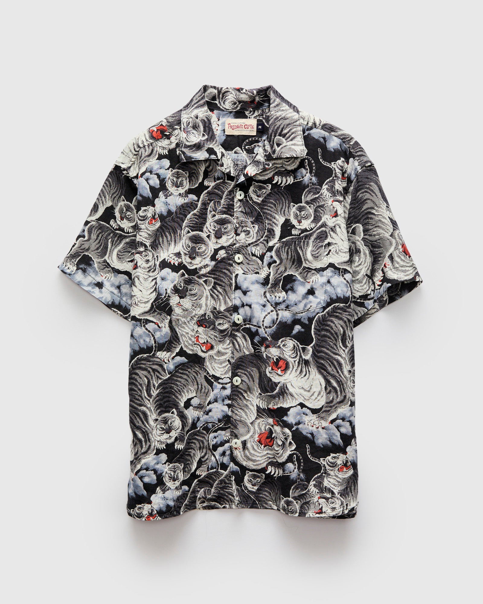 Hawaiian Shirt in Black Tiger – Blue Owl Workshop