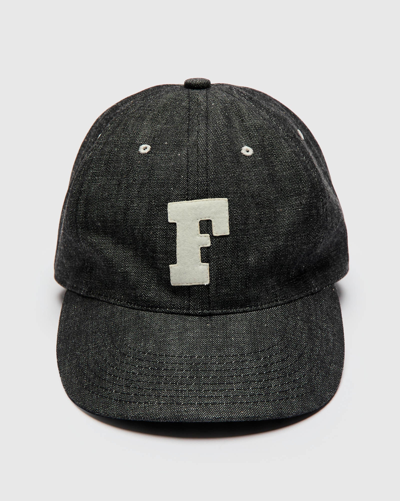 Patch Denim Baseball Cap in Black – Blue Owl Workshop