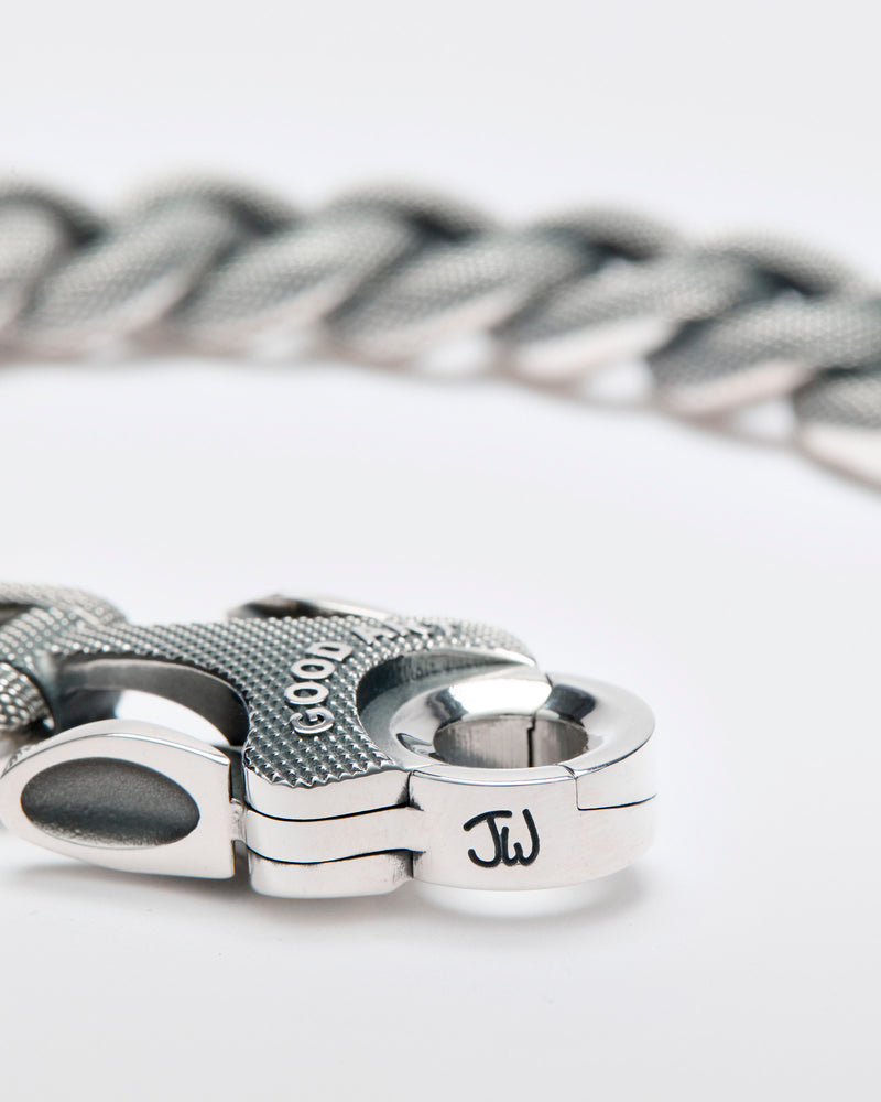 2A Goosebumps Model 10 Bracelet Size B in Sterling Silver