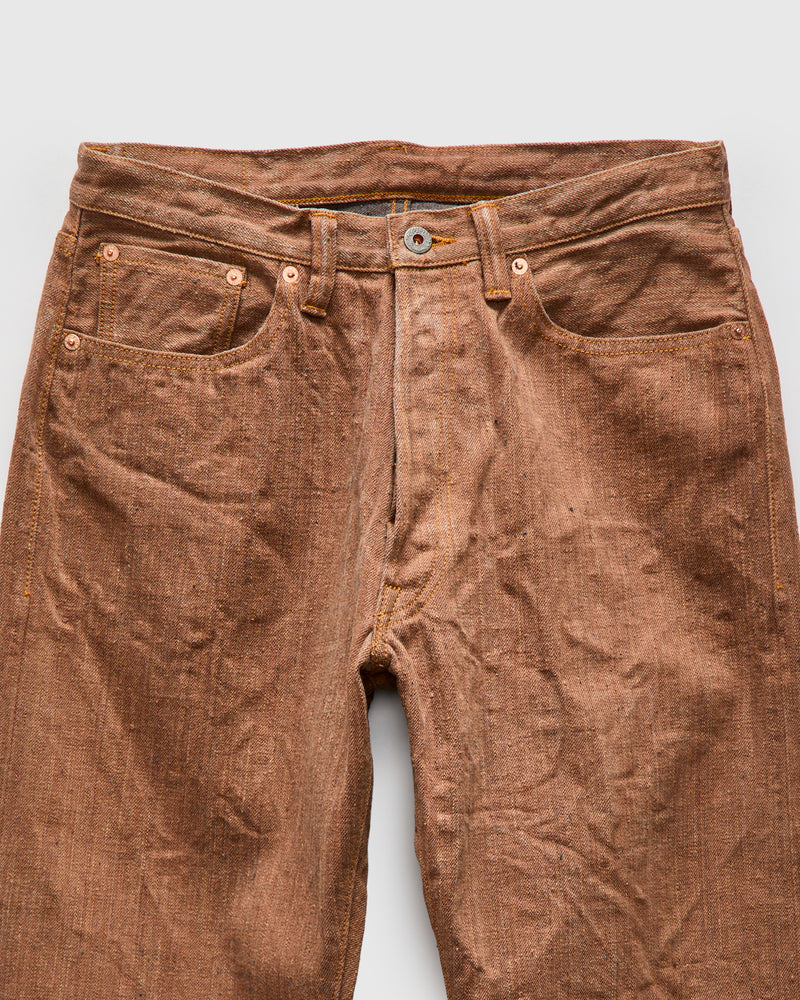 "Persimmon x Aizome" 13oz Nep Selvedge Denim - Regular Straight Fit