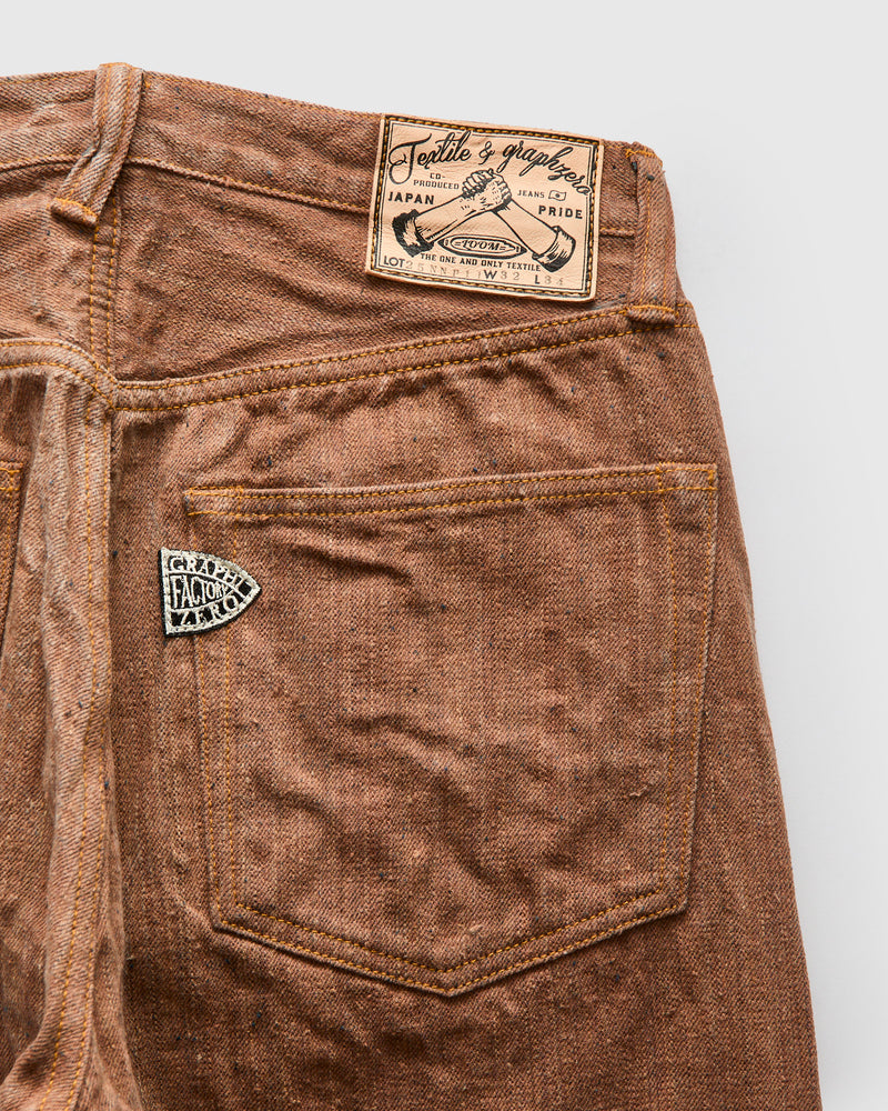 "Persimmon x Aizome" 13oz Nep Selvedge Denim - Regular Straight Fit