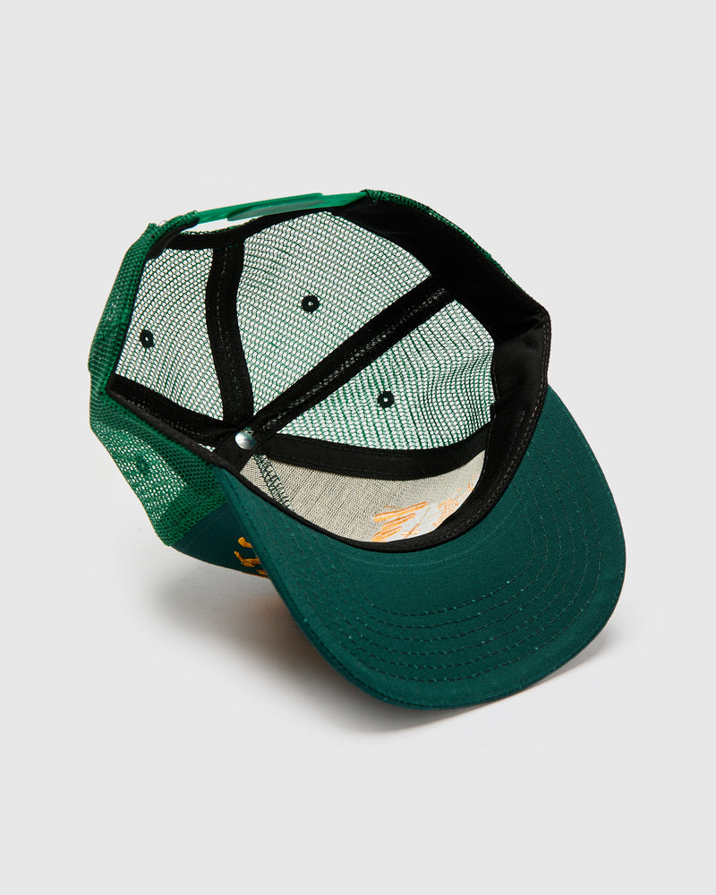 Bronco Trucker Cap in Green
