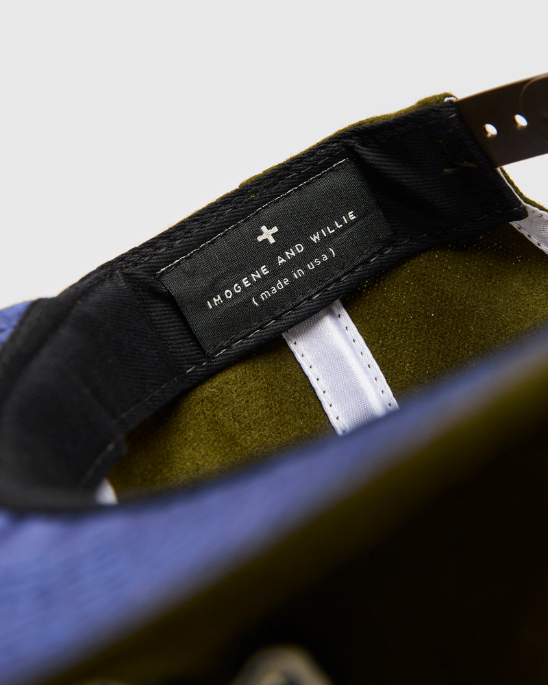 Hellcats Cap in Olive Wool