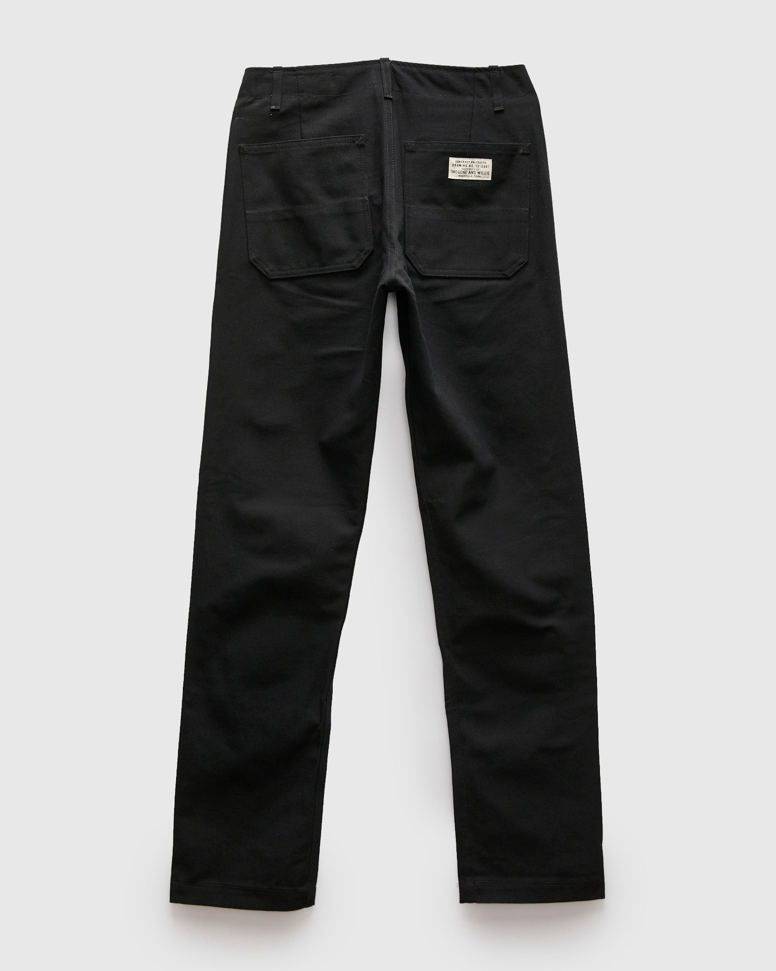 Hencye Double Knee Workpant in Black – Blue Owl Workshop