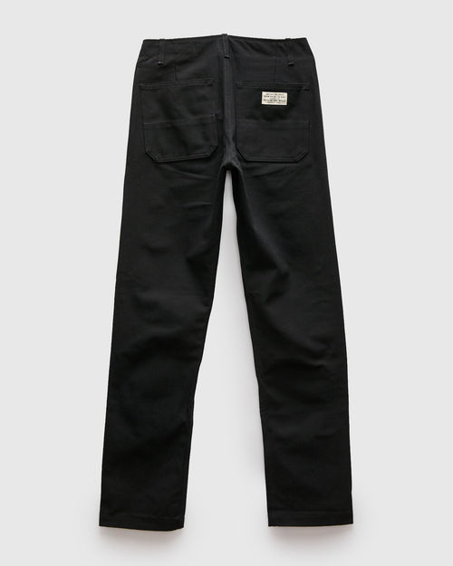 Hencye Double Knee Workpant in Black