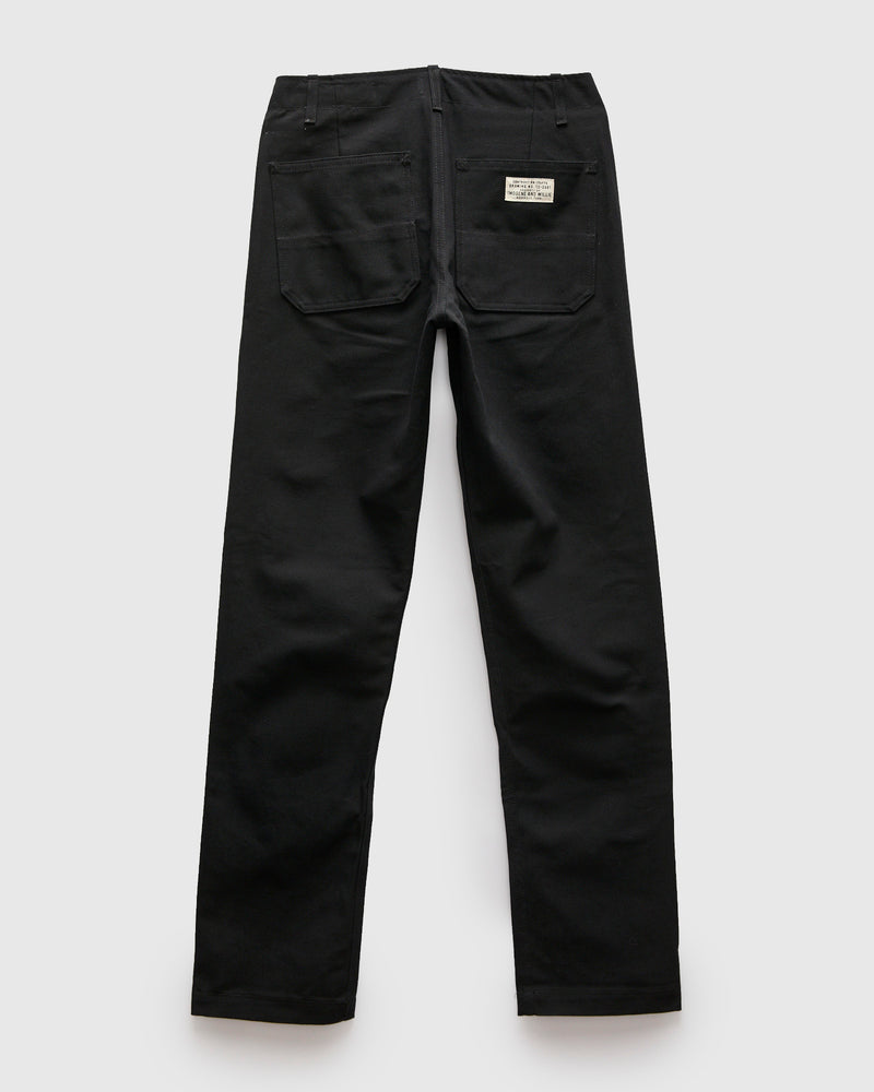 Hencye Double Knee Workpant in Black