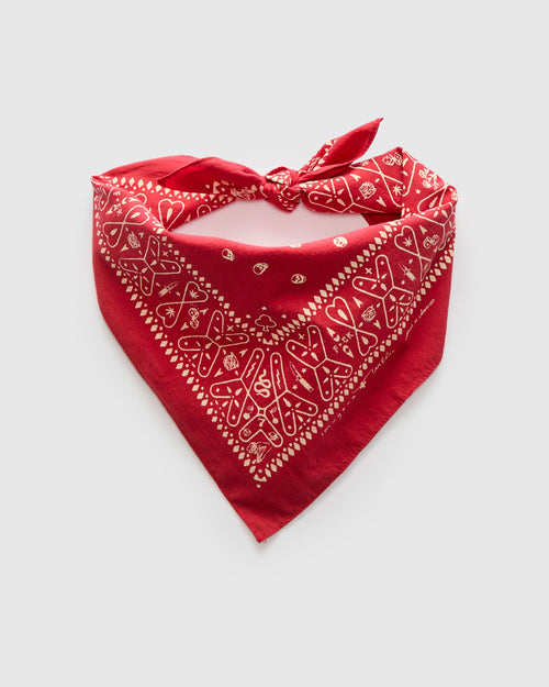 Muerte Bandana in Red