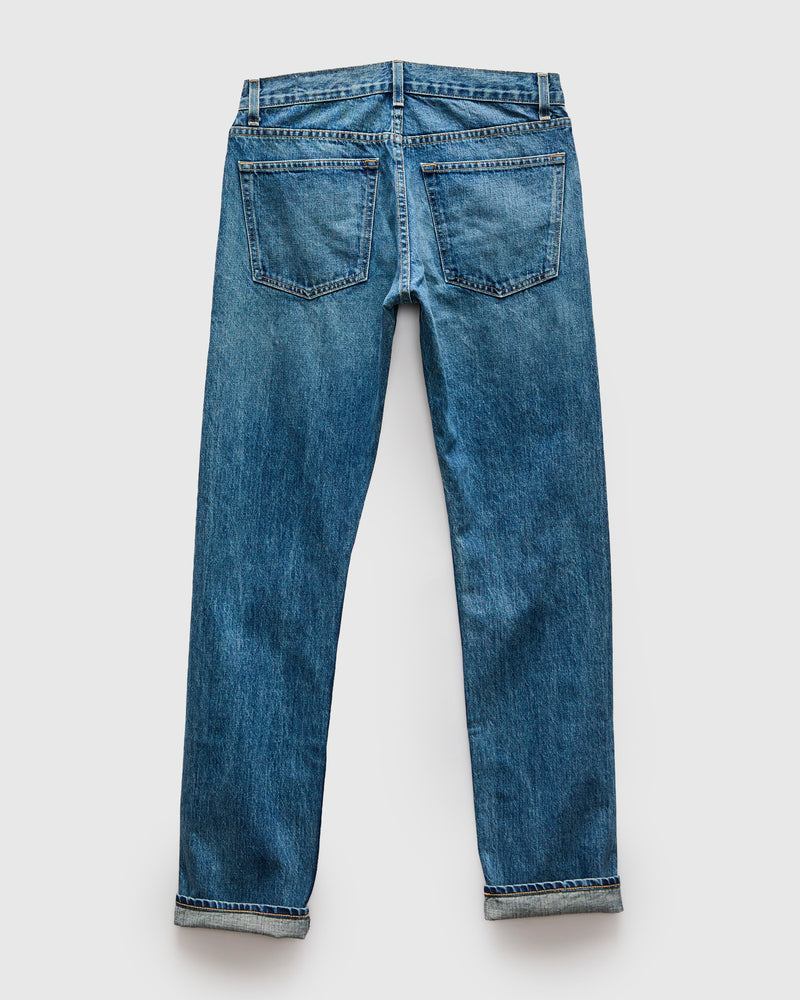 "Barton Freemont" 14oz Washed Selvedge Denim - Slim Straight Fit