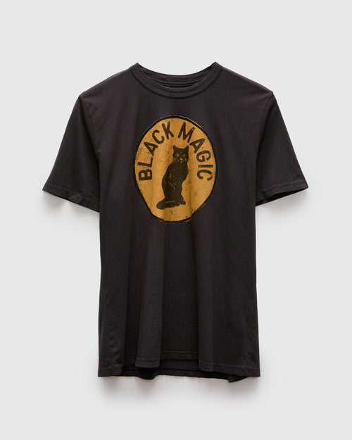 "Black Magic" T-Shirt in Vintage Black