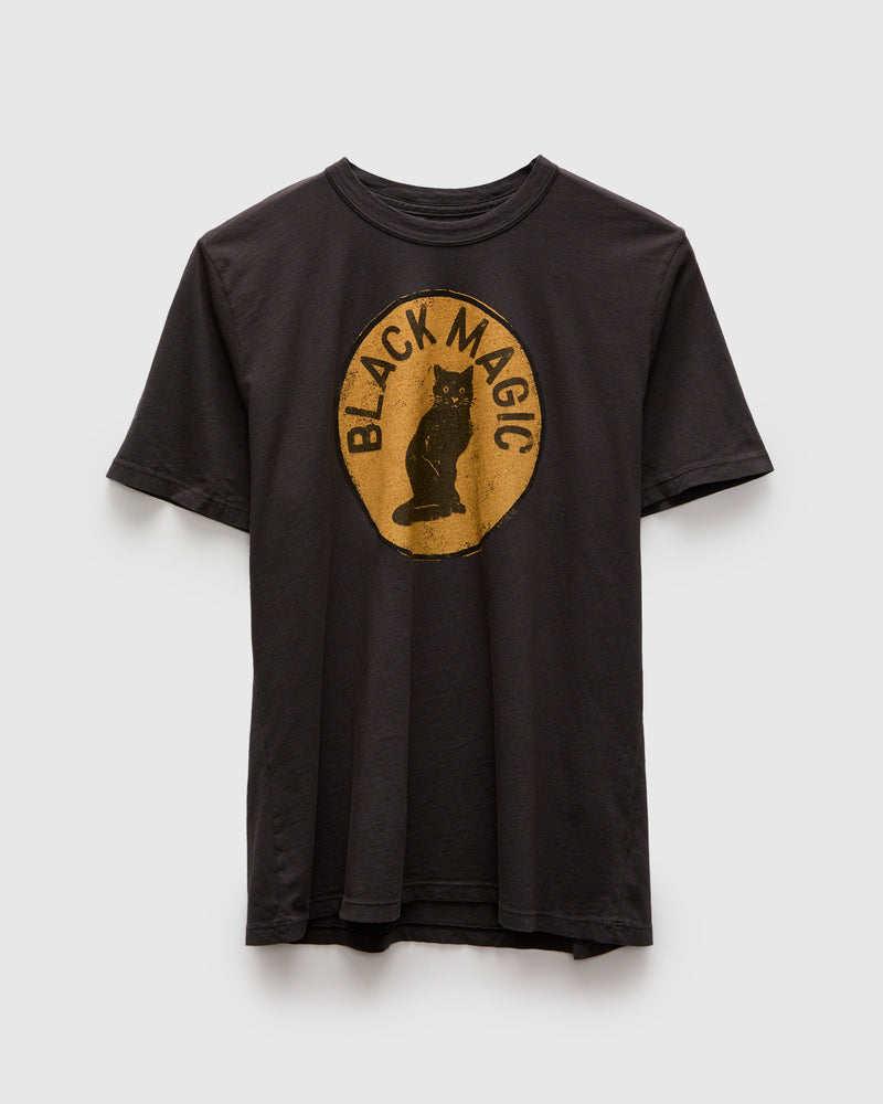 "Black Magic" T-Shirt in Vintage Black
