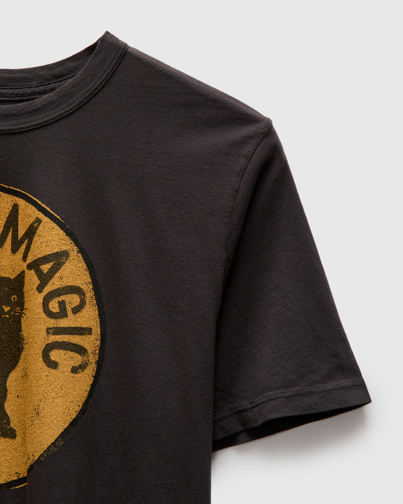 "Black Magic" T-Shirt in Vintage Black