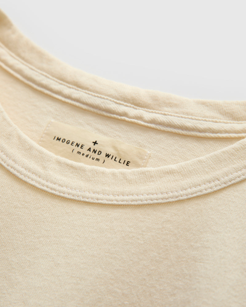 "Sports" T-Shirt in Vintage White
