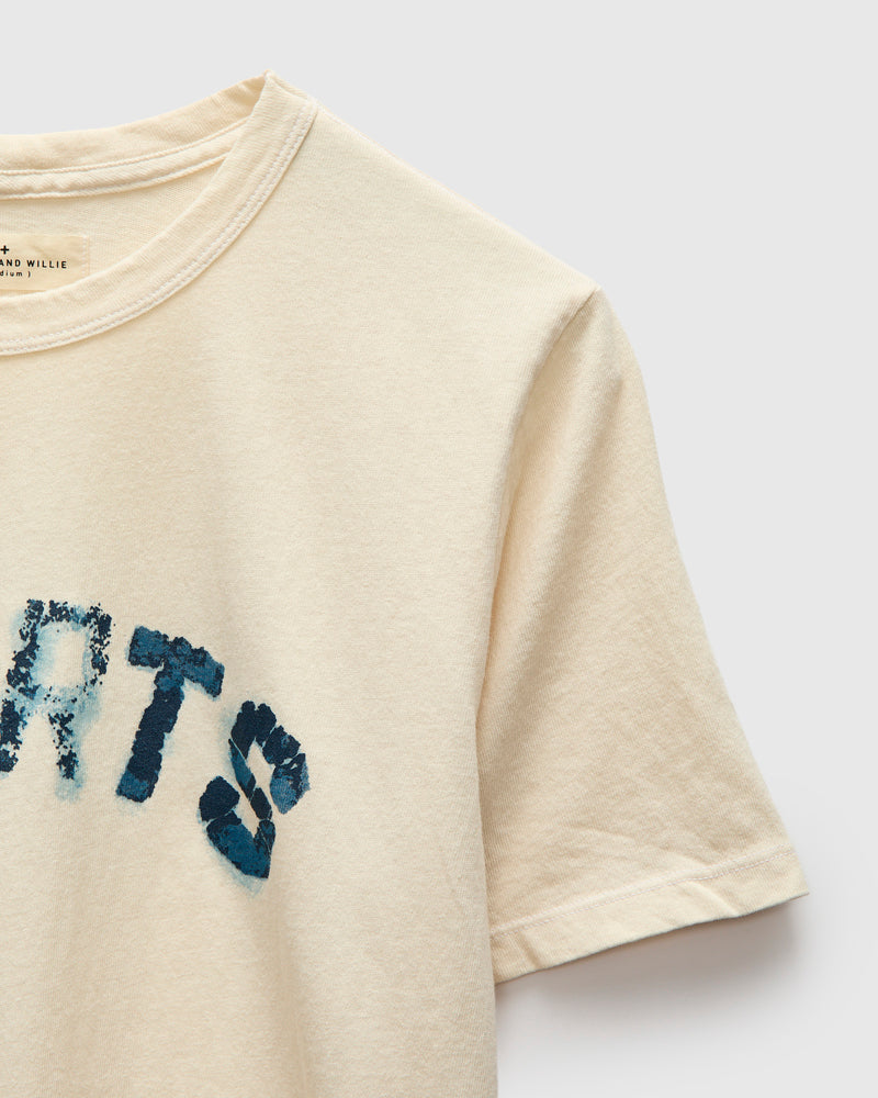 "Sports" T-Shirt in Vintage White