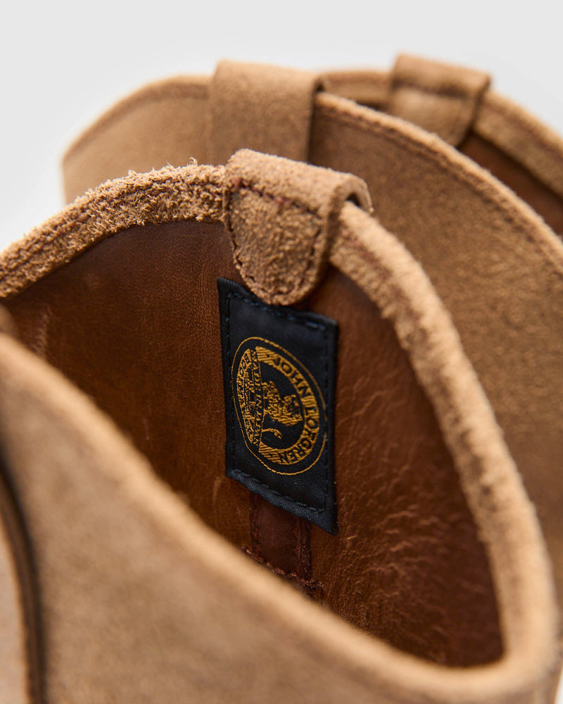 Duke Roper Boot in Horween Natural Roughout