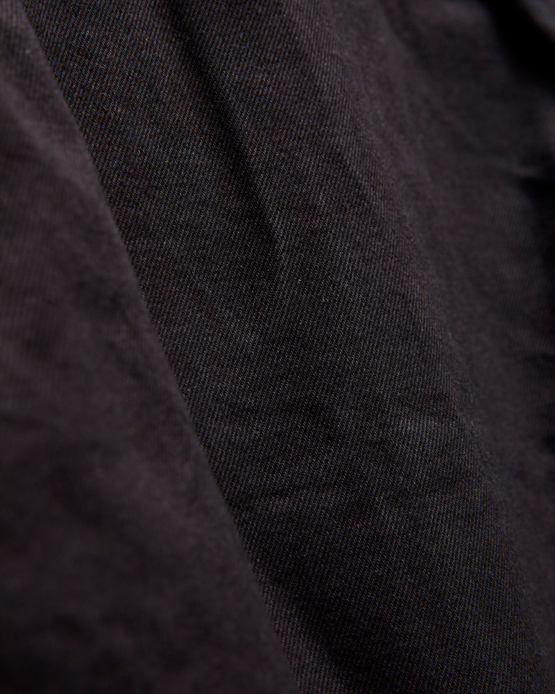 "Midnight" Ranch Blouse in 16oz Japanese Denim