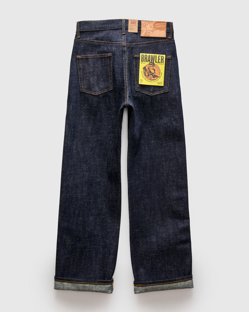 "Brawler" 17oz Selvedge Denim - Strong Guy Fit