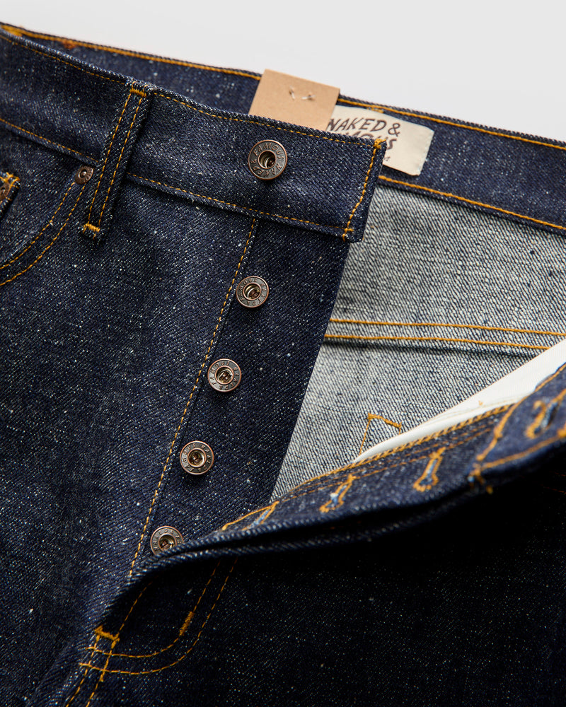 "Brawler" 17oz Selvedge Denim - Weird Guy Fit