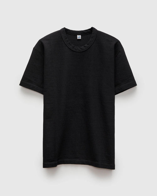 Super Heavyweight Jersey T-Shirt in Black Indigo