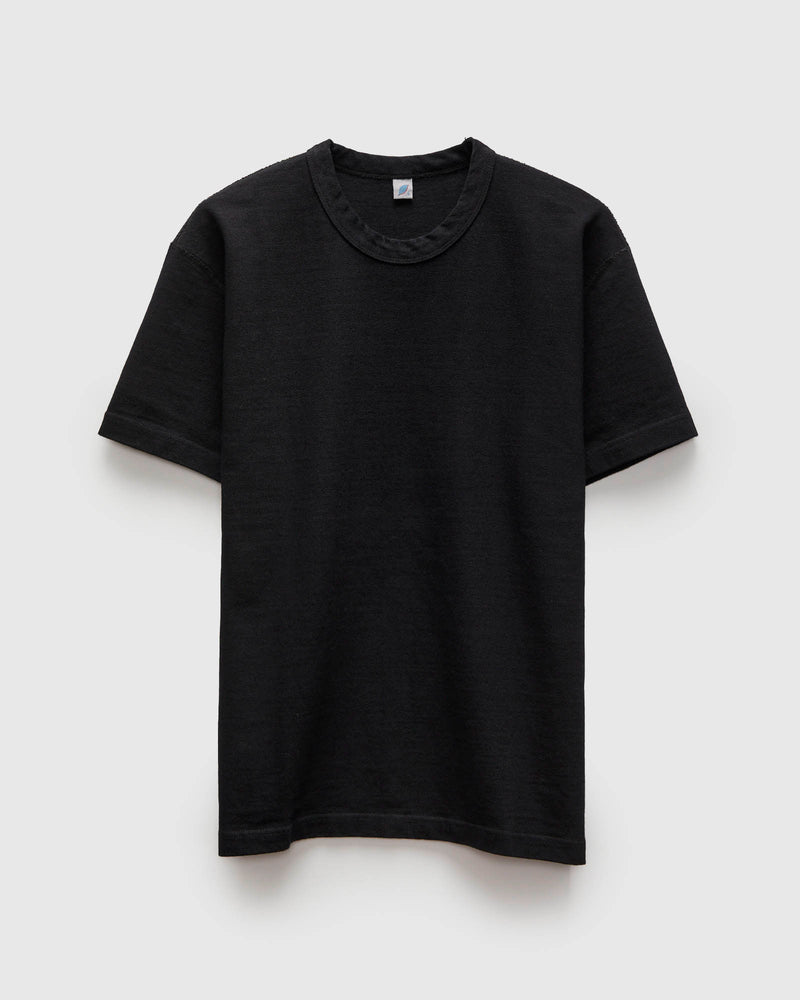 Super Heavyweight Jersey T-Shirt in Black Indigo