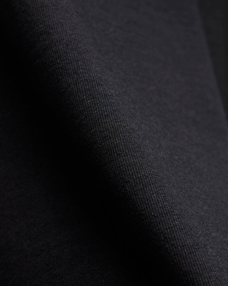 Super Heavyweight Jersey T-Shirt in Black Indigo