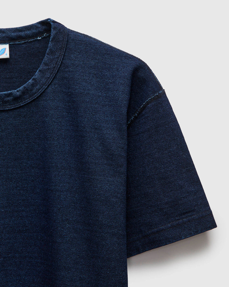 Super Heavyweight Jersey T-Shirt in Indigo