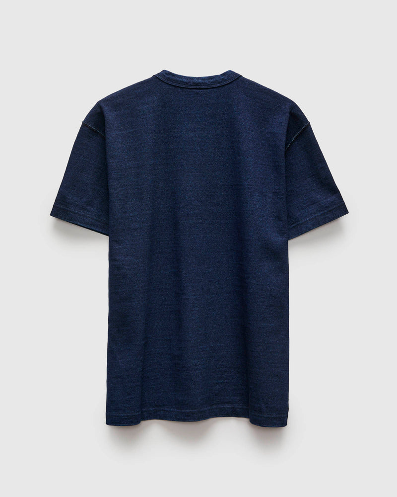 Super Heavyweight Jersey T-Shirt in Indigo