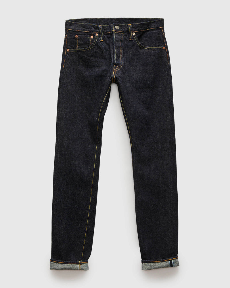 XX-013 14oz Rinsed Selvedge Denim - Slim Tapered Fit