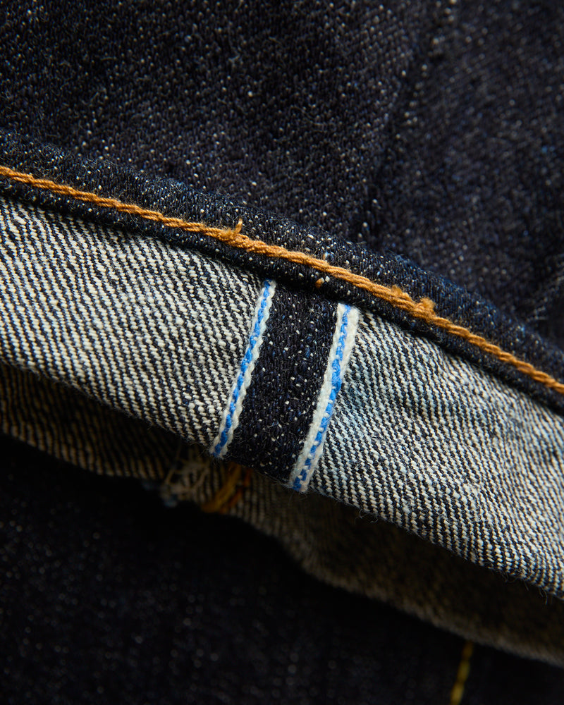 XX-013 14oz Rinsed Selvedge Denim - Slim Tapered Fit