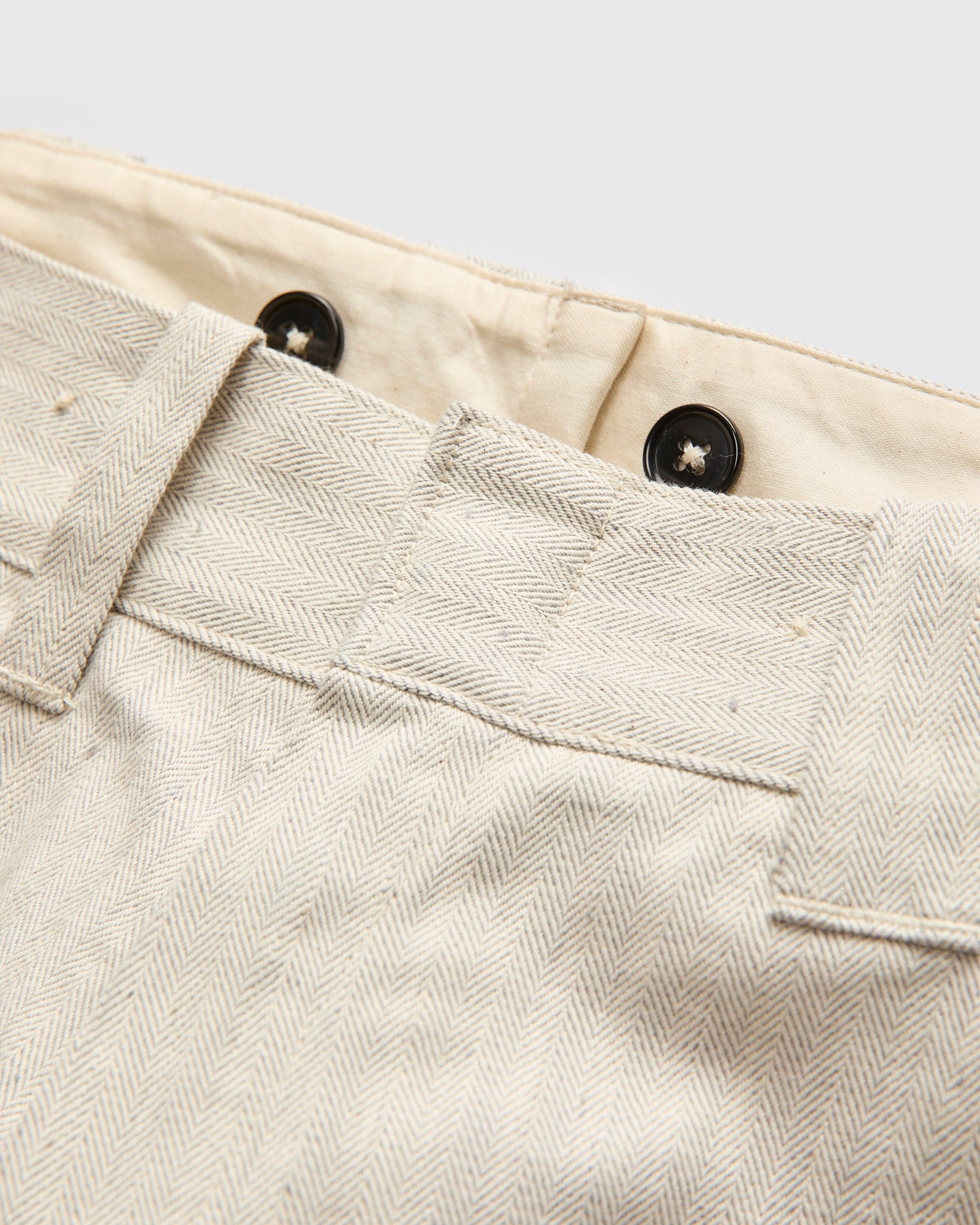 Herringbone Nep Work Pants in Oatmeal – Blue Owl Workshop