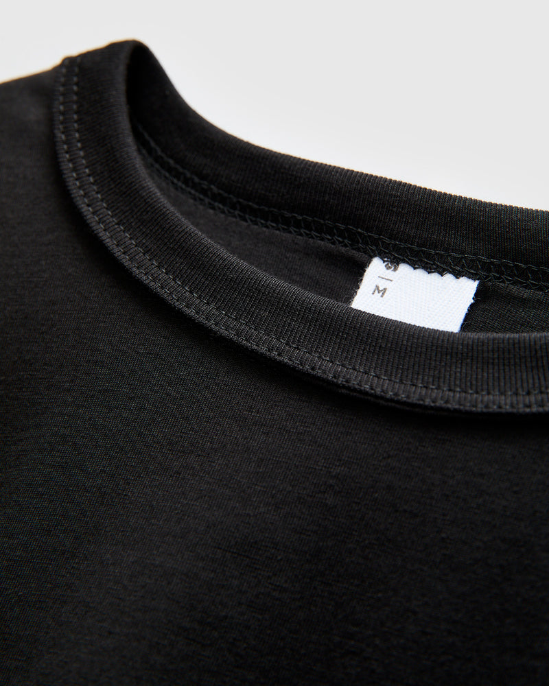 2-Pack Pima T-Shirts in Black