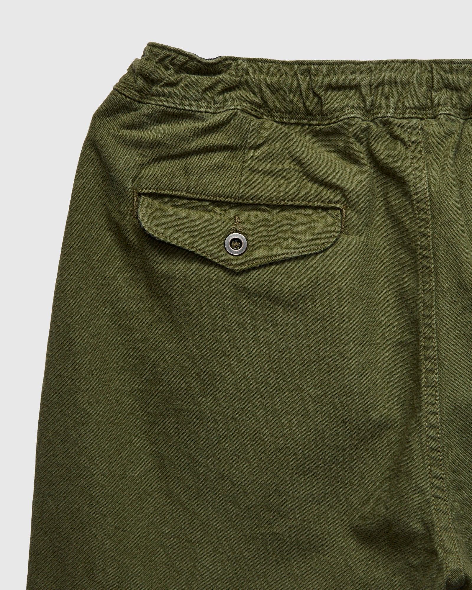 Deck Short in Olive Canvas – Blue Owl Workshop