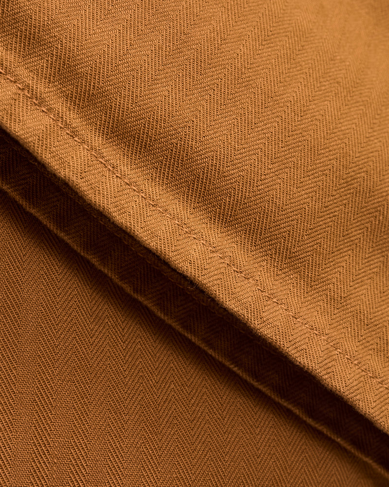 Ortega Pant in 13oz Rust Herringbone